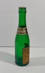 Vintage German Deutscher Obst-Sekt Cabinet Sparkling Fruit Wine Green Glass Bott