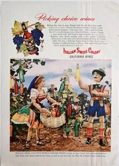 1947 Italian Swiss Colony Wines Advertisement Winery California DWPP22
