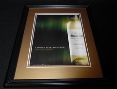 2015 Robert Mondavi Winery Framed 11×14 ORIGINAL Advertisement