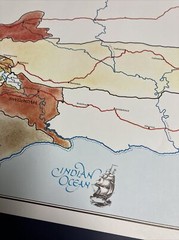 1982 Wine Map Wine Of Origin Areas of South Africa 24&Prime; x 17”