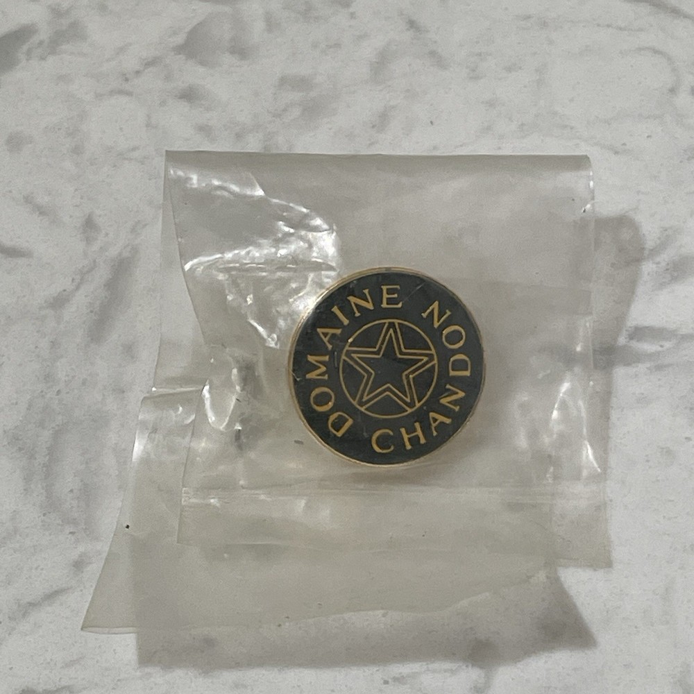 Vintage Domaine Chandon Employee Pin Napa Valley Champagne Lapel Pin