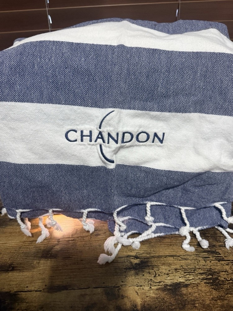 Chandon Sparkling Wine American Summer Turkish Towels Set Of 2 Brand New