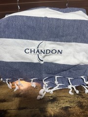 Chandon Sparkling Wine American Summer Turkish Towels Set Of 2 Brand New