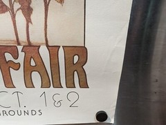 Vintage &lsquo;Sonoma County Harvest Fair&rsquo; 1983 Poster by Michele Collier-18&Prime;x24&Prime;