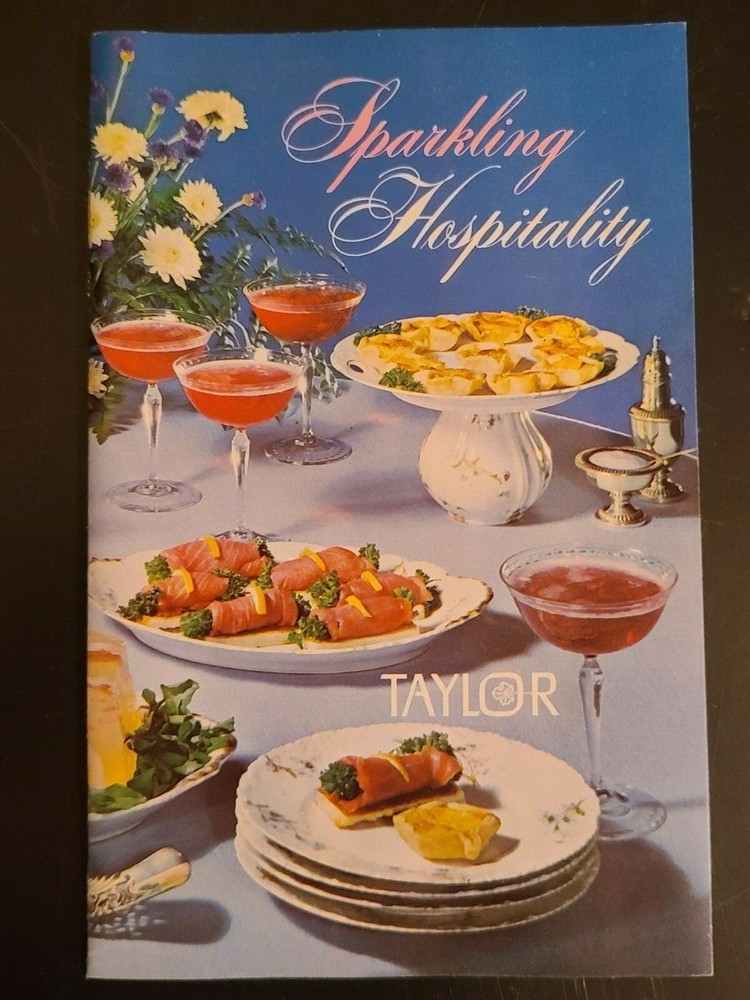 Sparkling Hospitality by Taylor Wine Co – 32 Page Recipe Booklet – 1970