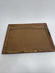 Vintage 1986 Inglenook Winery Wooden Framed Smoked Mirror Bar Sign 19”X15”