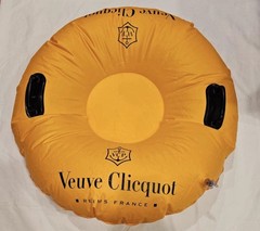 Veuve Clicquot Champagne Inflatable Pool/Snow Float Ice Bucket NEW 6 Available