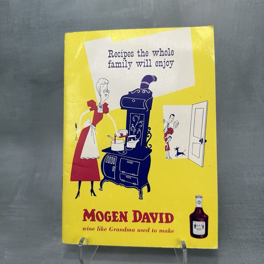 Vintage 1950s Mogen David Wine Recipe Booklet Cooking With Wine