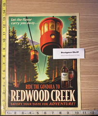 Redwood Creek Winery Ride The Gondola 2005 Magazine Advertisement