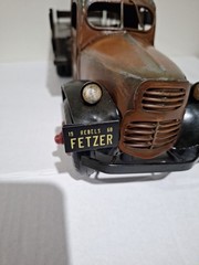 Vintage Fetzer Vineyards Wine Advertising Bar Display Truck Rebels Since 1968