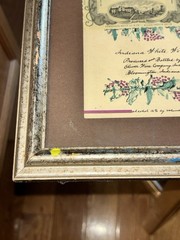 Vintage Framed Champagne Wine Spirits Alcohol Bar Decor Gold 16 X 21