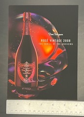 Dom Perignon Rosé Champagne 2008 Thrill of the Unknown Luxury Product Card Ad