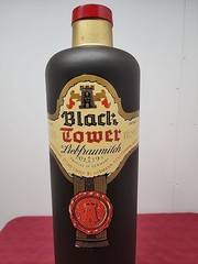 RARE Vintage Black Tower Liebfraumilch Display Bottle 26&Prime; Tall 1967 Germany
