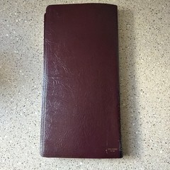 Vintage 1982 Wine Label Register
