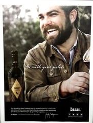 2016 Beran Zinfandel Wine Joe Wagner Napa Valley PRINT AD Advertisement