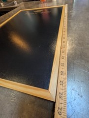BARTON & GUESTIER (B & G) Wood Framed Menu Chalkboard Markerboard Restaurant Bar