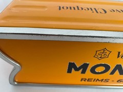 VEUVE Clicquot Champagne MONACO Arrow Tin LIMITED EDITION Gift Box Orange Decor