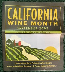 September 2007 California Wine Month Magazine-Grapes, Soil, Climate, etc