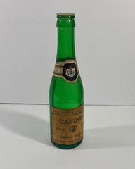 Vintage German Deutscher Obst-Sekt Cabinet Sparkling Fruit Wine Green Glass Bott