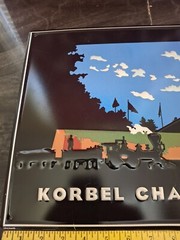Korbel Champagne EST 1886 Metal Tin Sign 2007 Korbel & Bros Man Cave Bar Pub