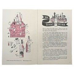 Vintage 1960s Taylor Wine Co Fine With Wine Recipe Booklet Entertaining Guide