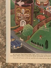 1979 Cribari Wine PRINT AD The House Wine Cribari & Sons San Francisco VTG 1970s