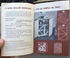 ca.1945-1955 LITTLE WINE CELLAR Booklet: California Wine Advisory Board of SF