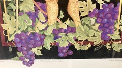 Signed Toad Hollow Vineyards Winery Framed Poster Art Print by M. Erickson 2000