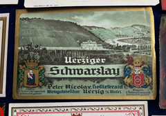 Awesome German 1920s 1930s Wine Bottle Label Collection Lot Vintage Antique