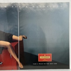 2000 Piper Heidsieck Champagne Brut PRINT AD Action Sexy Woman Dress Legs Safe