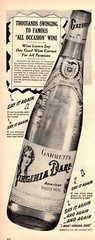 1943 WW2 era beverage AD VIRGINIA DARE American white wine , Garrett122618