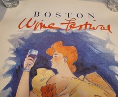 Boston Wine Festival 1990 1991 & 1992 Art Print Posters Boston Harbor Hotel