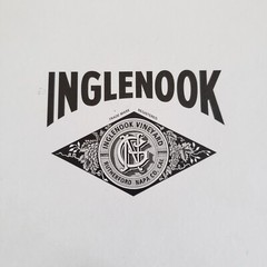 Inglenook Vineyard Rutherford Napa California Porcelain Wine Glass Cellar Tags