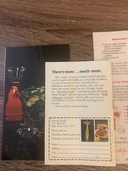 VINTAGE LOT BROCHURE PAMPHLETS CALIFORNIA WINES RECIPES & GALLIANO&rsquo;S NEW TASTES