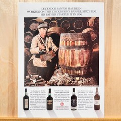 Cockburns Port Cooper 1990 Vintage Print Ad Grand Finale Alcohol Advert