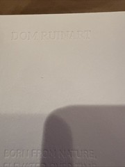 Dom Ruinart Book Catalogue Booklet Guide Born From Nature Elevated Over Time