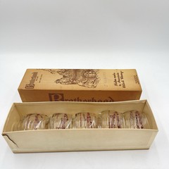 Brotherhood America&rsquo;s Oldest Winery NY 5 Tasting Glasses Roly Poly by Libbey VTG