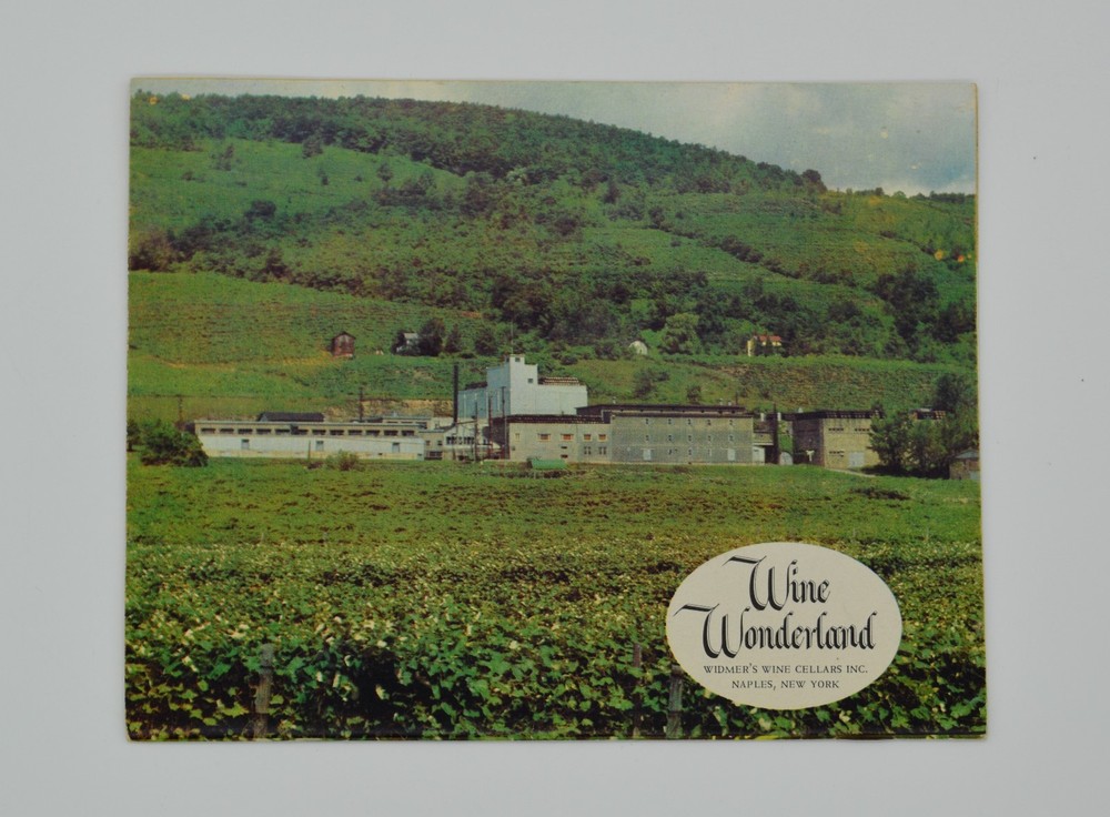 Wine Wonderland Brochure Widmer&rsquo;s Wine Cellars Naples NY Vintage 1950 s – 60 s