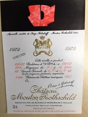 The 1972 Chateau Mouton Rothschild (Specimen) – Label By: Serge Poliakoff