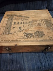 VINTAGE PALAZZO ANTINORI FIRENZE WINE BOX Since 1835 (Box Only)