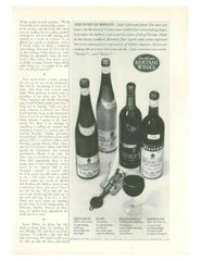 1967 Bertani Wines PRINT AD 1964 Bertarose, Soave – 1961 Valpolicella, Bardolino