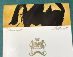 The 1974 Chateau Mouton Rothschild (Specimen) – Label By: Motherwell