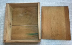 Vintage Antique Great Western New York State Wines & Champagnes Wooden Box