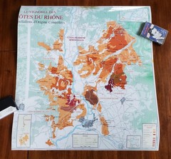 Vintage Wine Laminated Posters of Wine Regions 2 Posters: France Côtes Du Rhône