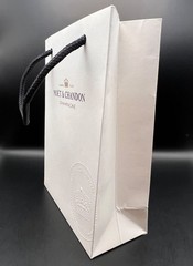 Moet & Chandon Champagne Gift Bag -Embossed Moët Crown 1743 Logo