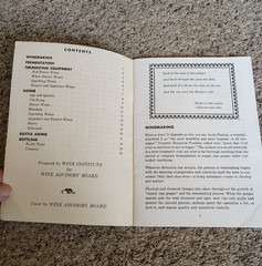 Vintage Lot of Wine Booklets 1960sCalifornia Wine Guide, Cookery, Making, Cellar