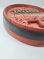 Taylor NY State Wines & Champagnes 3D Tavern Sign