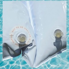Chateau Lasalle Wine Pool Float Inflatable Mattress Bar Promo NOS Vintage 1980s