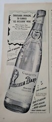 1943 Garrett&rsquo;s Virginia Dare American White wine vintage ad