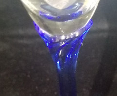 Tivoli Deer Kittredge CO – 20th Anniversary 1982-2002 Champagne Glass – 9&Prime; Tall